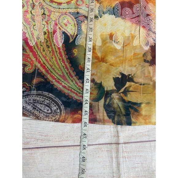 Lapis Women's Yellow Floral Sleeveles Sundress Maxi Summer Dress - One Size - Picture 4 of 12